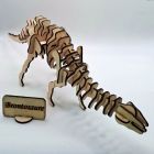 [R1028] Squelette Brontosaure en bois (dinosaure)