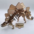 [R1029] Squelette Stégosaure en bois (dinosaure)