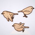 [R1190] Lot de 3 oiseaux – décorations murales