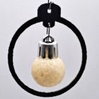 [R1209] Suspension sapin vinyle + boule blanche