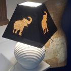 [R1266] Lampe à poser éléphants