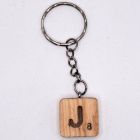 [R1398] Porte-clé lettre scrabble lettre R