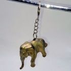[R1433] Porte-clé éléphant doré