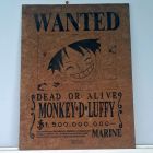 [R1501] Affiche isorel avis de recherche One Piece : Monkey D Luffy