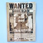 [R1506] Affiche bois avis de recherche Sirius Black (Harry Potter)