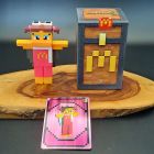 [R2144] Figurine Canard / Birdie Wings Minecraft McDonald s 2025 #2