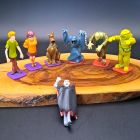 [R2180] Lot 7 figurines Scooby-doo