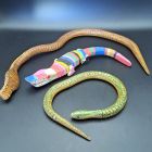 [R2210] Lot 3 reptiles articulés
