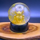 [R2212] Boule à paillettes scarabée doré
