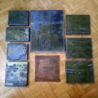 [R2223] Lot 9 plaques impression photo