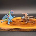 [R2245] Lot 2 figurines dragons