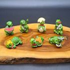 [R2303] Lot 7 tortues Kinder surprise