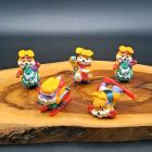 [R2308] Lot 5 ski bunnies Kinder Surprise