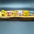 [R2321] Lot 6 mini figurines pokémon