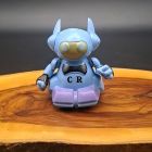 [R2342] [Jouet rétro] Robot bleu CR n° 9288