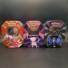 [R2367] 3 Boites métaliques Pokemon TCG