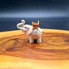 [R2451] Éléphant miniature en porcelaine