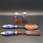 [R2474] Service à salade vintage