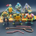 [R2513] Lot 5 figurines tortues Ninja