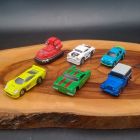 [R2515] Lot 6 mini voitures sur bille