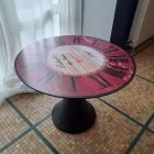 [R2570] Table basse pendule pied noir