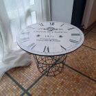 [R2572] Table basse pendule pied noir