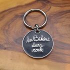 [R2623] Porte-clés métal In Bikini Dura Rock – depuis 1983