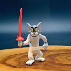 [R2632] Figurine de Tom & Jerry : Tom fait de l’escrime
