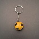 [R2710] Porte-clés ballon de foot marron clair