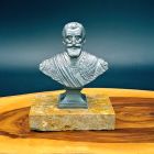 [R2760] Buste miniature Henri IV en régule/métal d édition - Collection Le Cimier par Ch. Conrad