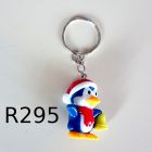 [R295] Porte-clé pingouin avec un bonnet