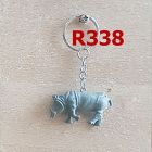 [R338] Porte-clé rhinocéros