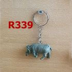 [R339] Porte-clé rhinocéros
