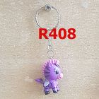 [R408] Porte clé cheval violet
