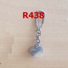 [R438] Porte clé coeur métallique