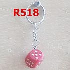 [R518] Porté clé dé rouge