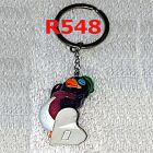 [R548] Porte-clés pingouin surfeur