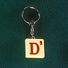 [R601] Porte-clé diamino plastique lettre D