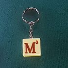 [R610] Porte-clés diamino plastique lettre M