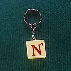 [R611] Porte-clés diamino plastique lettre N