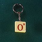 [R612] Porte-clés diamino plastique lettre O