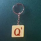 [R614] Porte-clés diamino plastique lettre Q