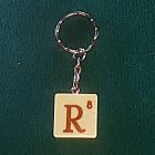 [R615] Porte-clé diamino plastique lettre R