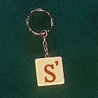 [R616] Porte-clé diamino plastique lettre S