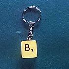 [R625] Porte-clé lettre scrabble lettre B