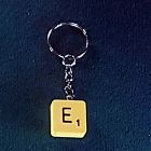 [R628] Porte clé lettre scrabble lettre E