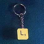 [R633] Porte-clé lettre scrabble lettre L