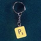 [R637] Porte clé lettre scrabble lettre P