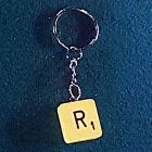 [R638] Porte-clé lettre scrabble lettre R