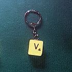 [R642] Porte clé lettre scrabble lettre V